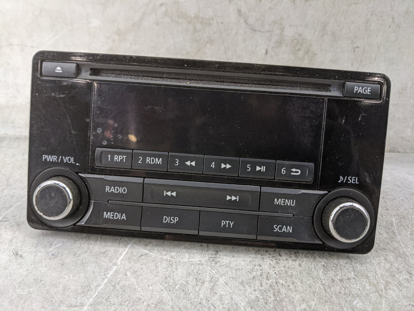 2015 Mitsubishi Outlander Sport Radio AM FM Cd Player Receiver Replacement P/N:8701A405 DY-1MU3R45-T-2, 34W880D Fits OEM Use