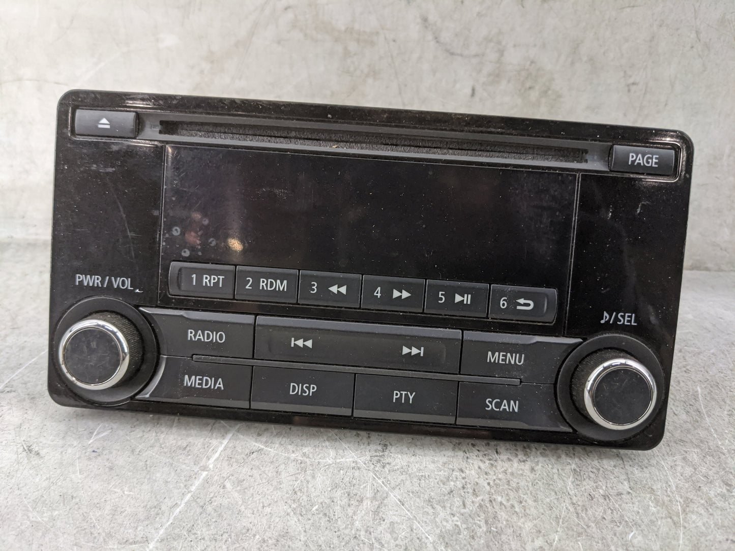 2015 Mitsubishi Outlander Sport Radio AM FM Cd Player Receiver Replacement P/N:8701A405 DY-1MU3R45-T-2, 34W880D Fits OEM Use