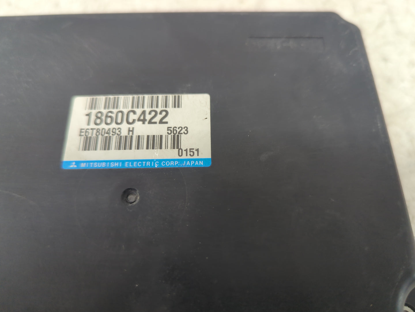 2015 Mitsubishi Outlander Sport PCM Engine Control Computer ECU ECM PCU OEM P/N:1860C422 E6T80493 Fits OEM Used Auto Parts -