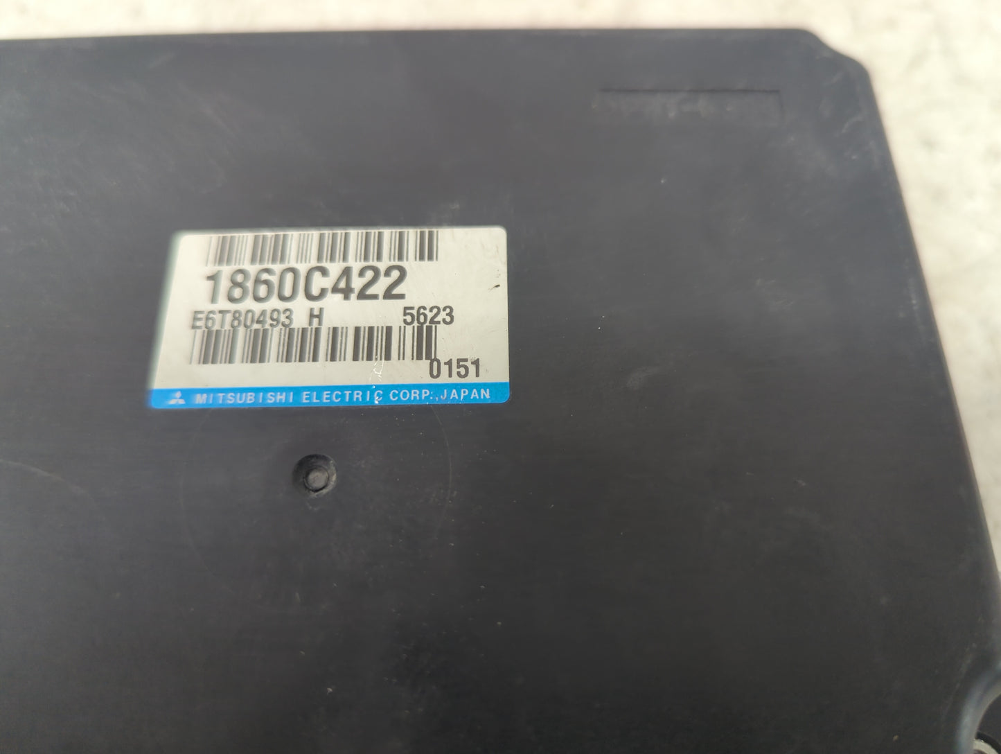 2015 Mitsubishi Outlander Sport PCM Engine Control Computer ECU ECM PCU OEM P/N:1860C422 E6T80493 Fits OEM Used Auto Parts -