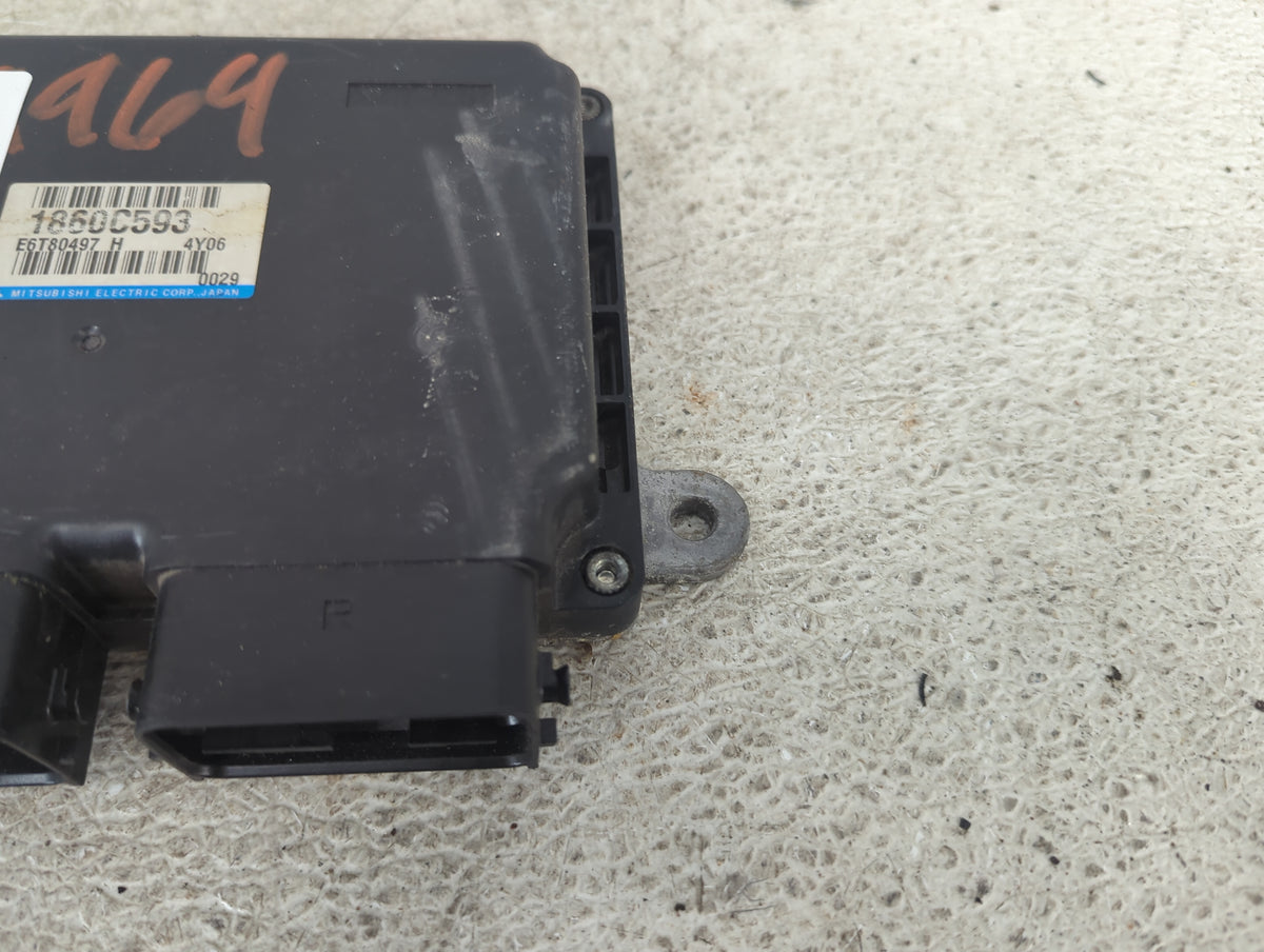 2015 Mitsubishi Outlander Sport PCM Engine Control Computer ECU ECM PCU OEM P/N:1860C593 E6T80497 Fits OEM Used Auto Parts -