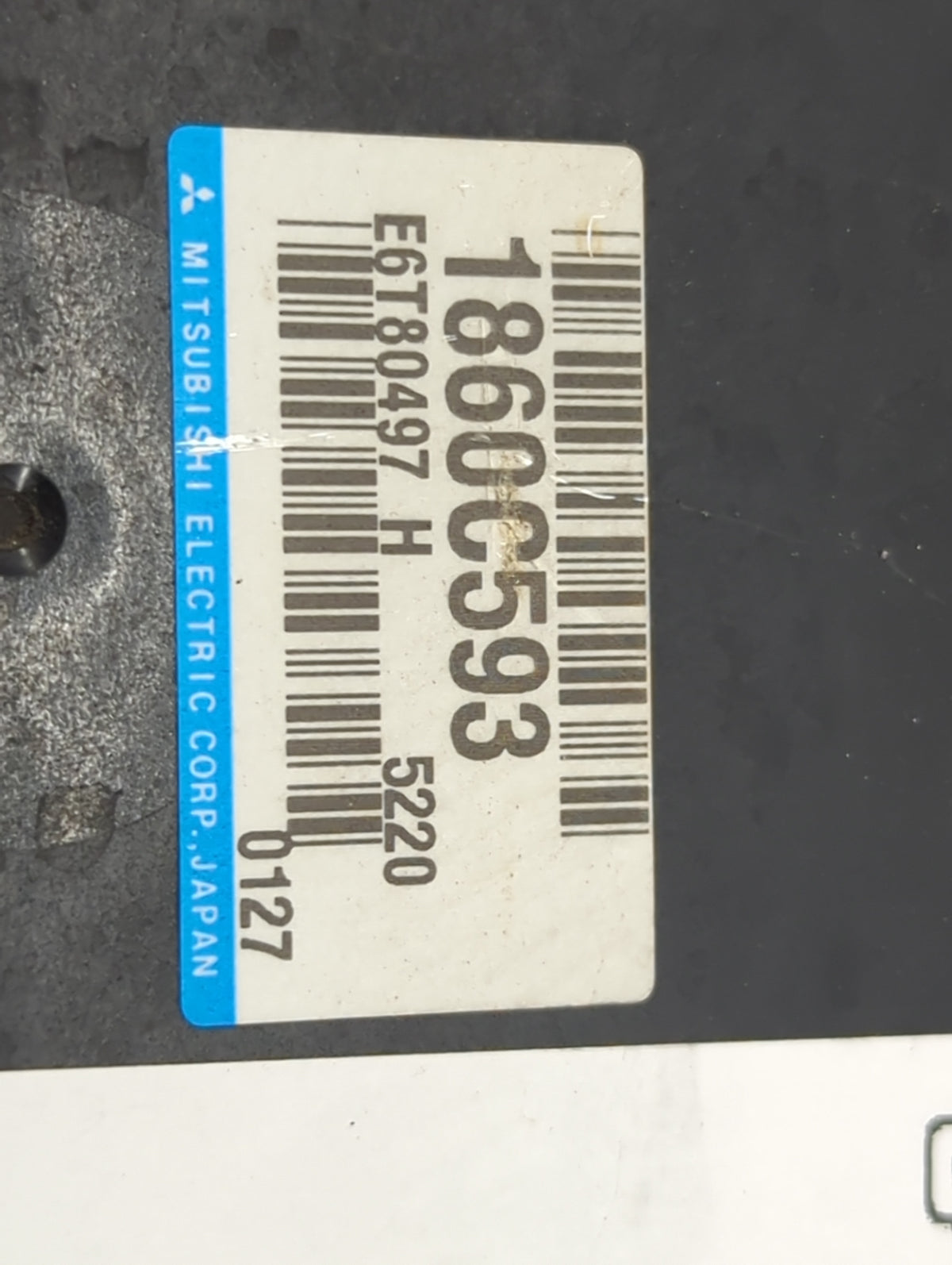 2015 Mitsubishi Outlander Sport PCM Engine Control Computer ECU ECM PCU OEM P/N:1860C593 E6T80497 OEM Used Auto Parts - Oemu