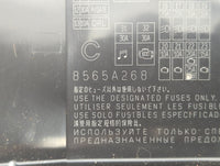 2012-2017 Mitsubishi Outlander Sport Fusebox Fuse Box Panel Relay Module P/N:8565A268 Fits Fits 2012 2013 2014 2015 2016 201