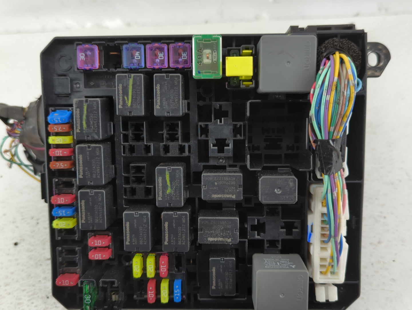 2012-2017 Mitsubishi Outlander Sport Fusebox Fuse Box Panel Relay Module Fits Fits 2012 2013 2014 2015 2016 2017 OEM Used Au