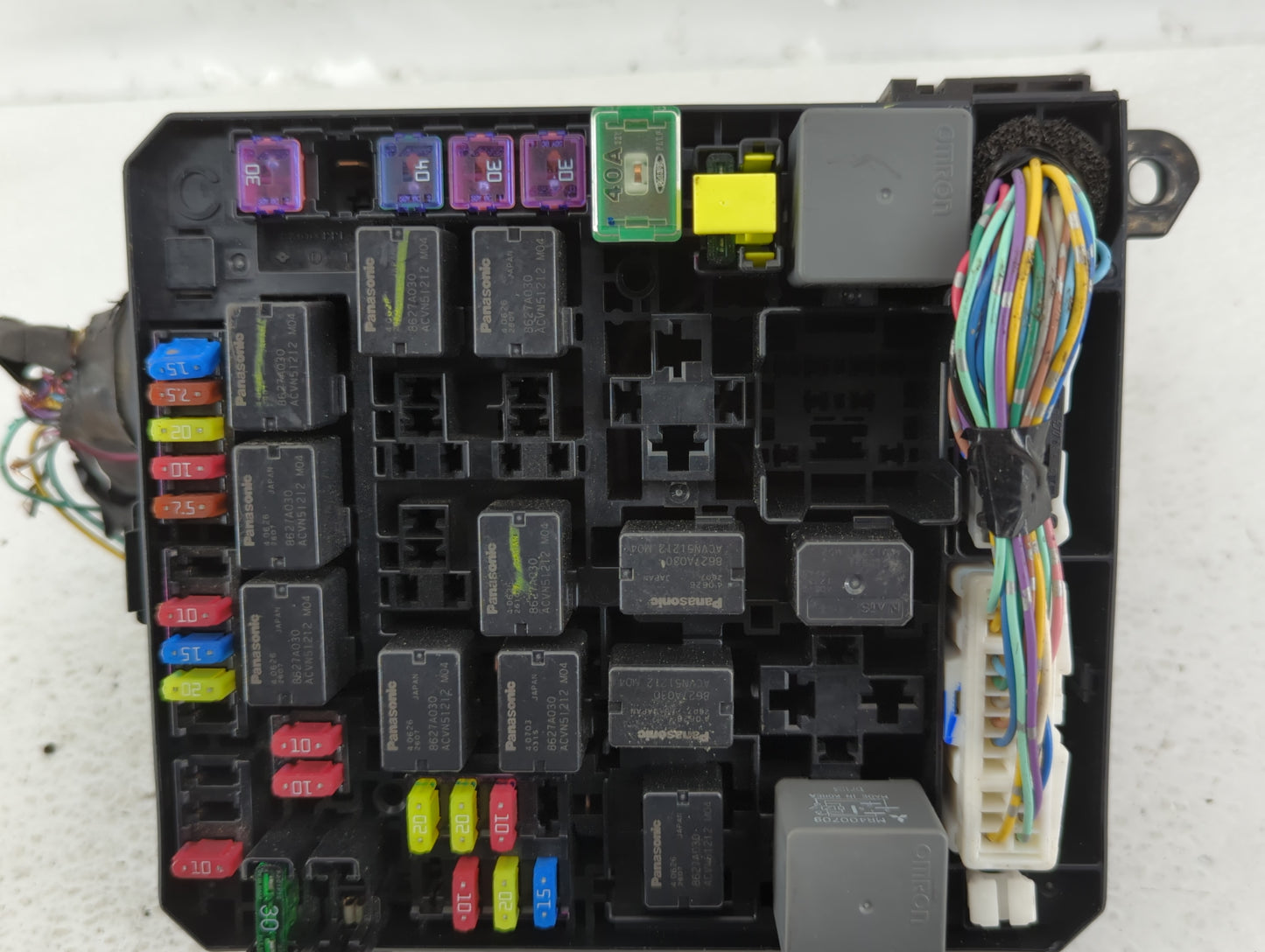 2012-2017 Mitsubishi Outlander Sport Fusebox Fuse Box Panel Relay Module Fits Fits 2012 2013 2014 2015 2016 2017 OEM Used Au