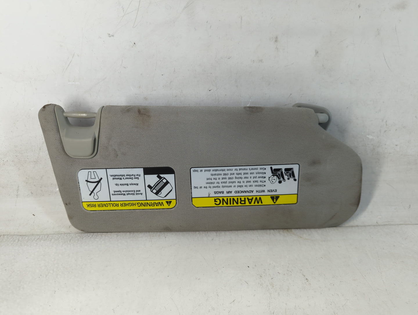 2013-2015 Mitsubishi Outlander Sport Sun Visor Shade Replacement Driver Left Mirror Fits Fits 2013 2014 2015 OEM Used Auto P