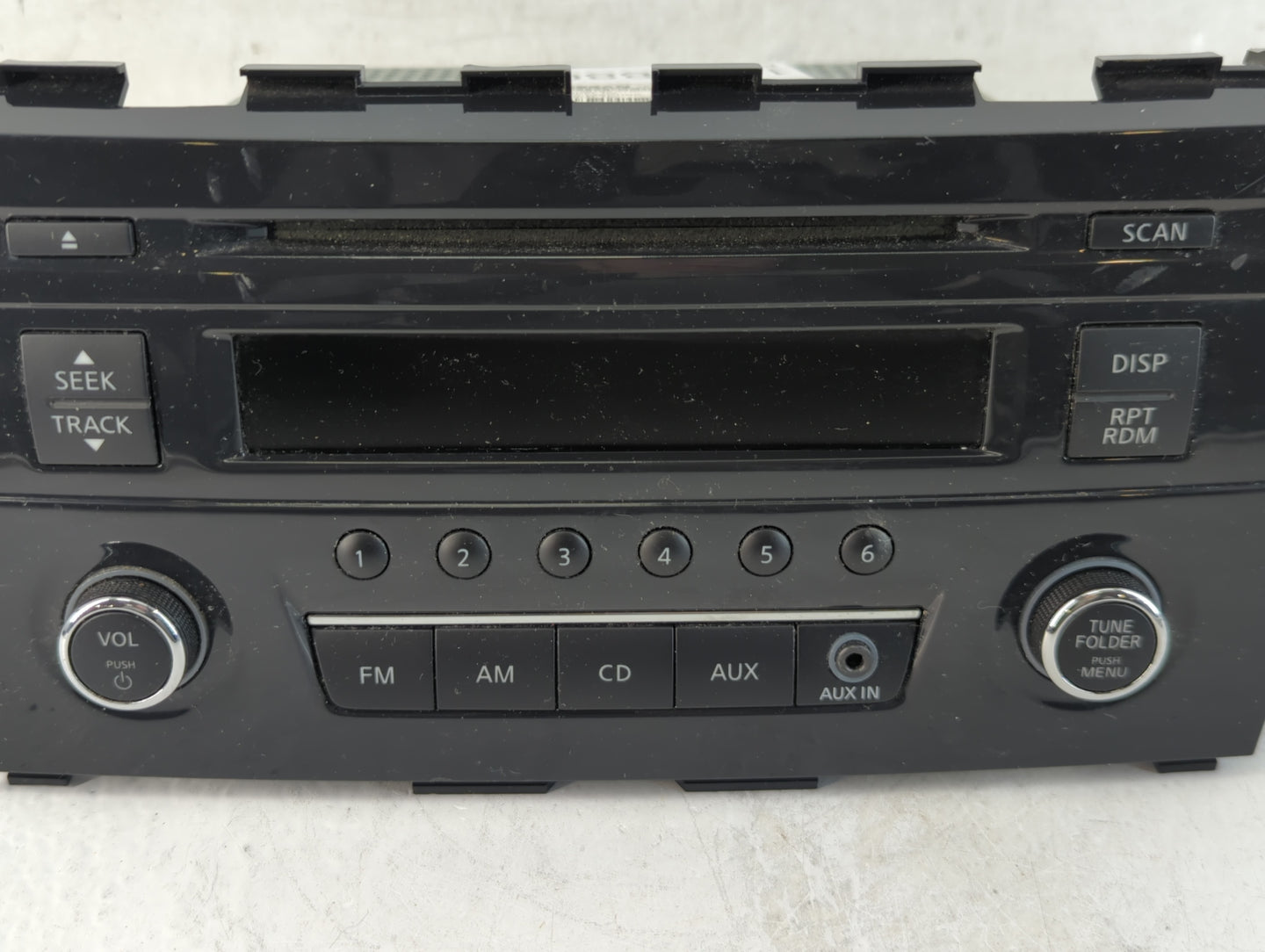 2013-2015 Nissan Altima Radio AM FM Cd Player Receiver Replacement P/N:28185 3TB0G Fits Fits 2013 2014 2015 OEM Used Auto Pa