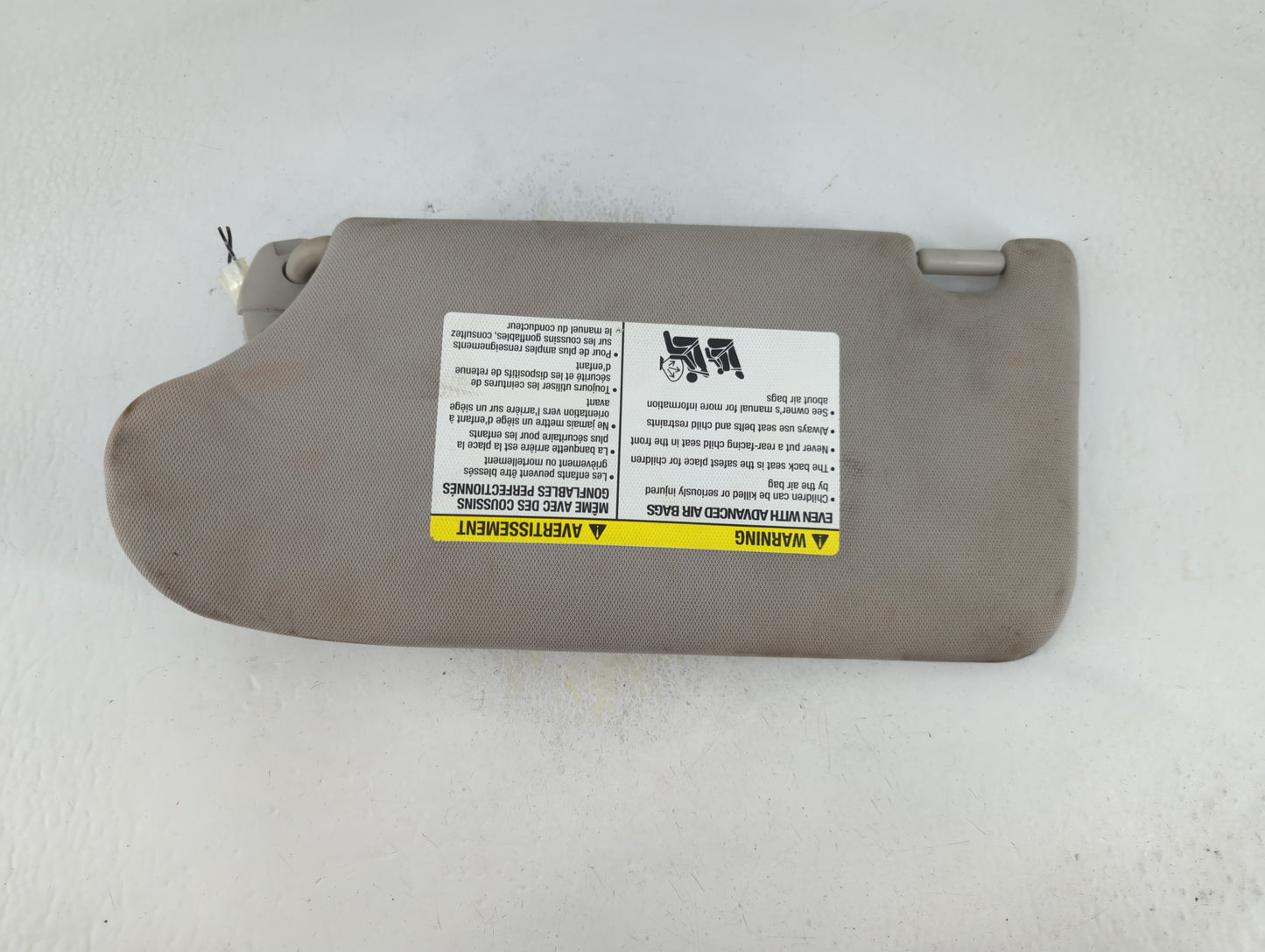 2013-2018 Nissan Altima Sun Visor Shade Replacement Passenger Right Mirror Fits Fits 2013 2014 2015 2016 2017 2018 OEM Used 