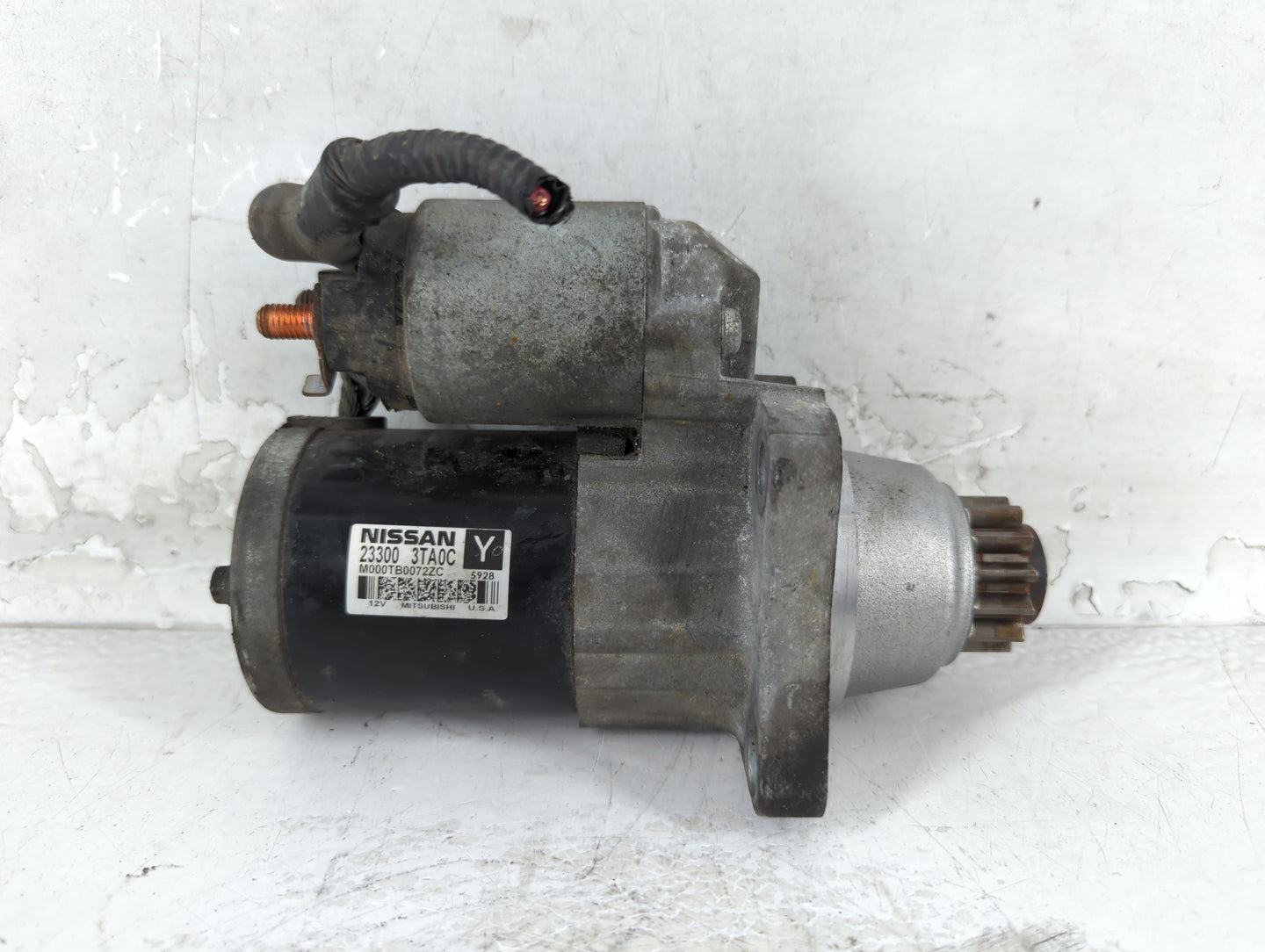 2013-2018 Nissan Altima Car Starter Motor Solenoid OEM P/N:M000TB0072ZC 23300 3TA0C Fits Fits 2013 2014 2015 2016 2017 2018 