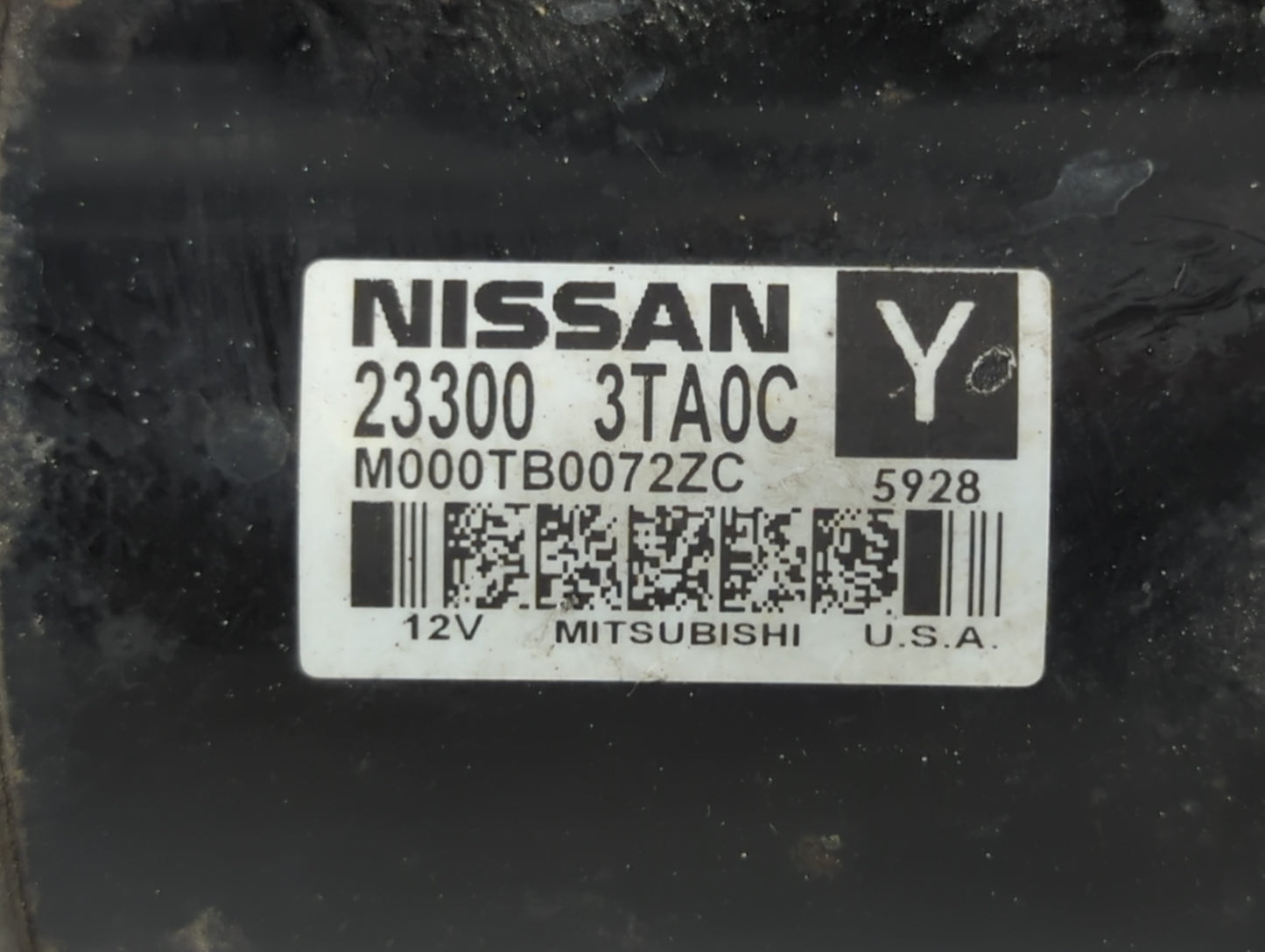 2013-2018 Nissan Altima Car Starter Motor Solenoid OEM P/N:M000TB0072ZC 23300 3TA0C Fits Fits 2013 2014 2015 2016 2017 2018 