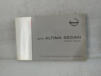 2015 Nissan Altima Owners Manual Book Guide P/N:OM15EA 0L33U2 OEM Used Auto Parts - Oemusedautoparts1.com