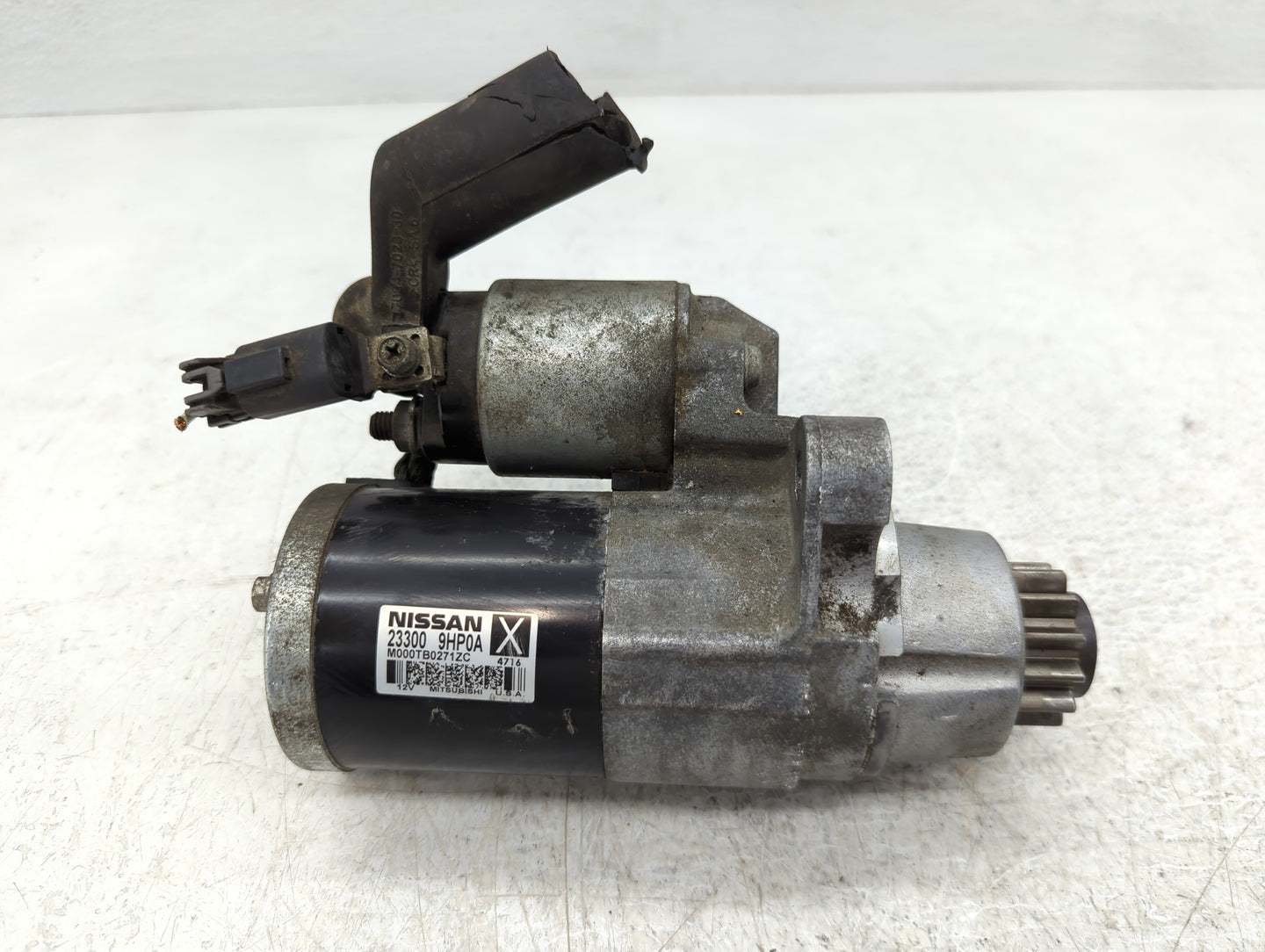 2015 Nissan Altima Car Starter Motor Solenoid OEM P/N:23300 9HP0A Fits OEM Used Auto Parts - Oemusedautoparts1.com