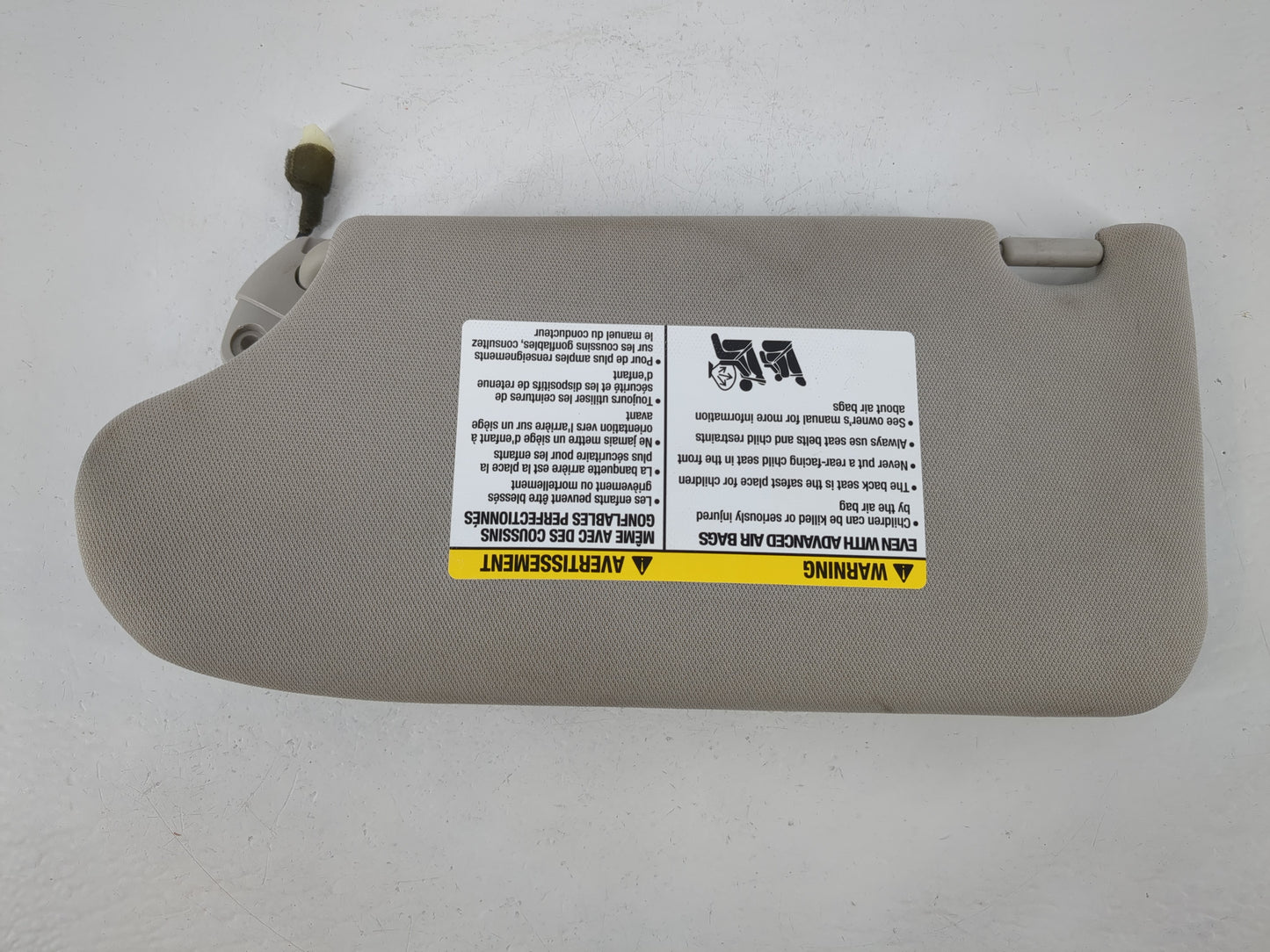 2013-2018 Nissan Altima Sun Visor Shade Replacement Passenger Right Mirror Fits Fits 2013 2014 2015 2016 2017 2018 OEM Used 