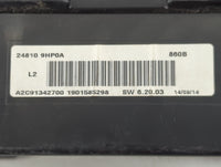2015 Nissan Altima Instrument Cluster Speedometer Gauges P/N:24810 9HP0A Fits OEM Used Auto Parts - Oemusedautoparts1.com