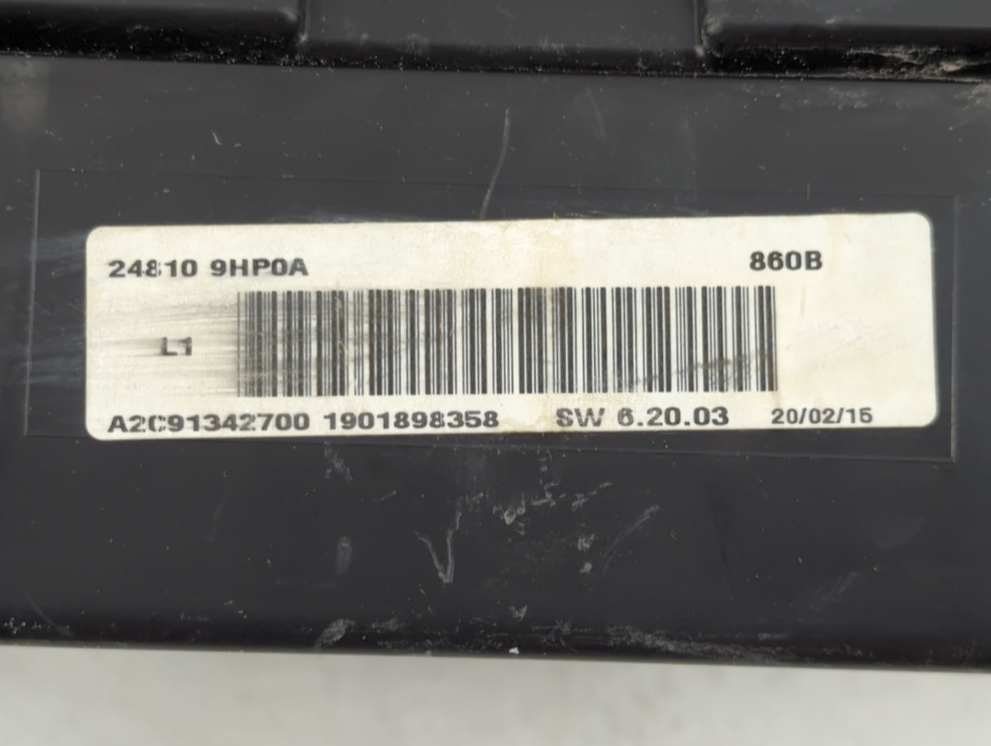 2015 Nissan Altima Instrument Cluster Speedometer Gauges P/N:24810 9HP0A Fits OEM Used Auto Parts - Oemusedautoparts1.com