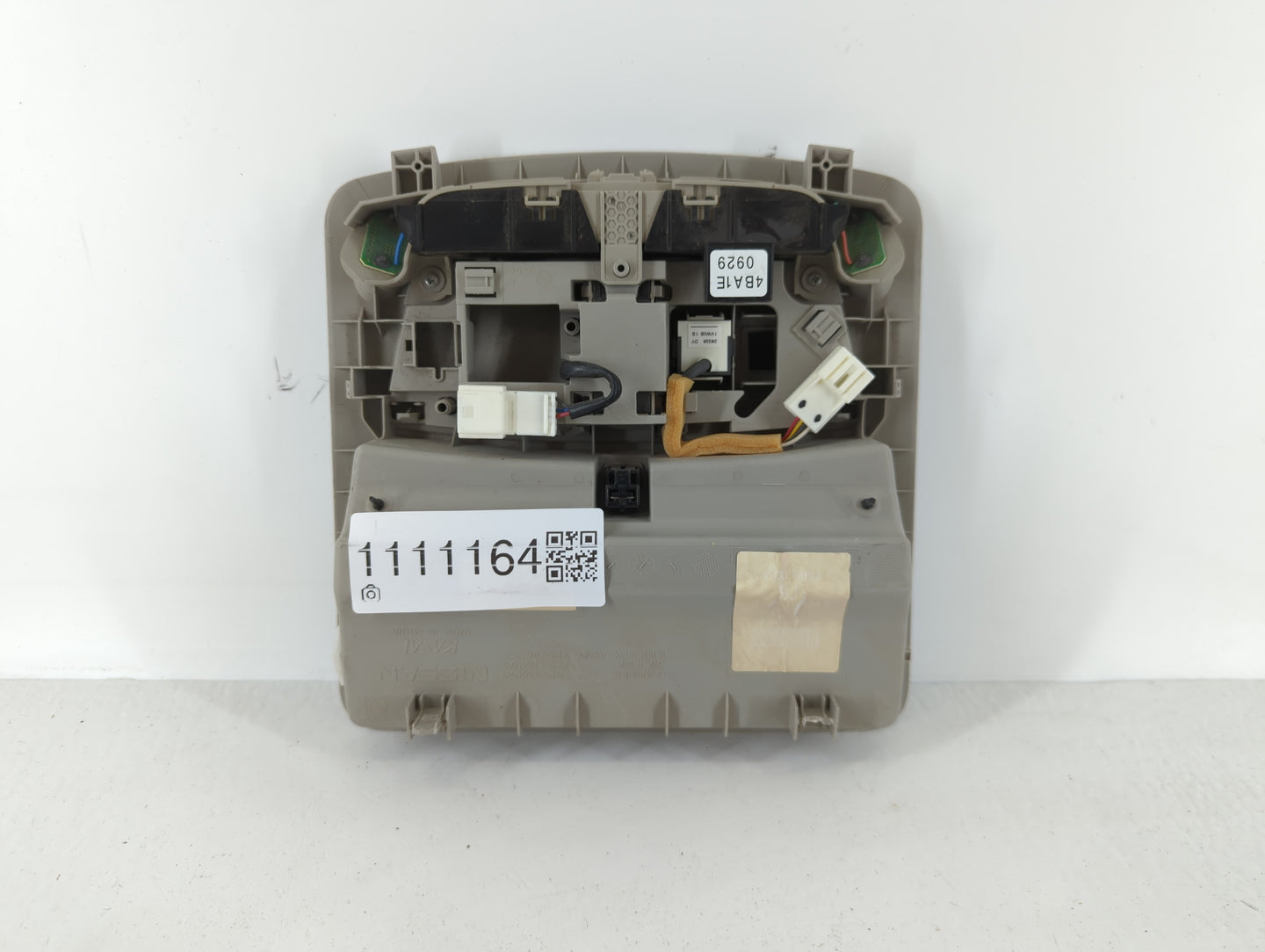 2015 Nissan Altima Overhead Roof Console - Oemusedautoparts1.com