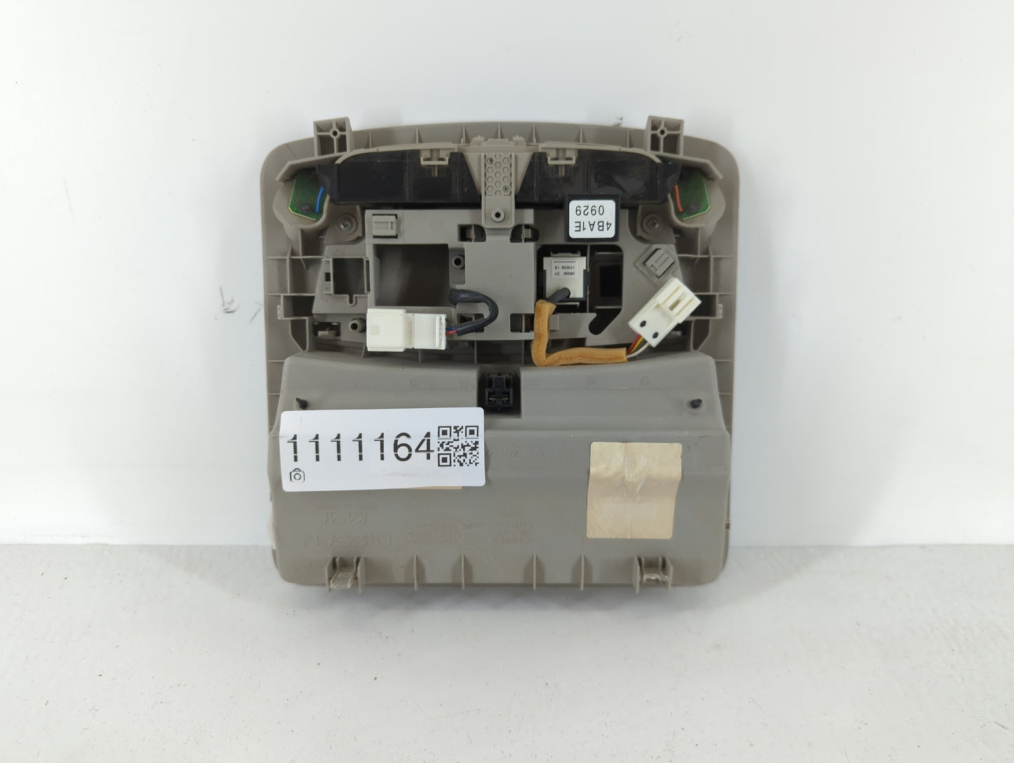 2015 Nissan Altima Overhead Roof Console - Oemusedautoparts1.com