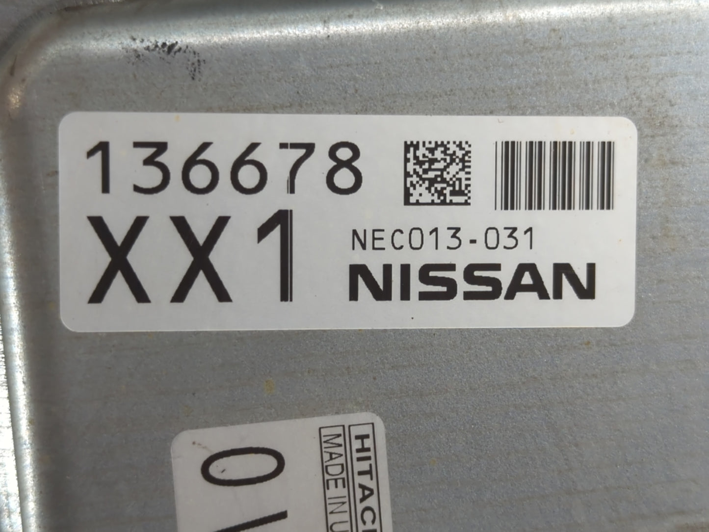 2015 Nissan Altima PCM Engine Control Computer ECU ECM PCU OEM P/N:NEC013-031 Fits Fits 2013 2014 OEM Used Auto Parts - Oemu