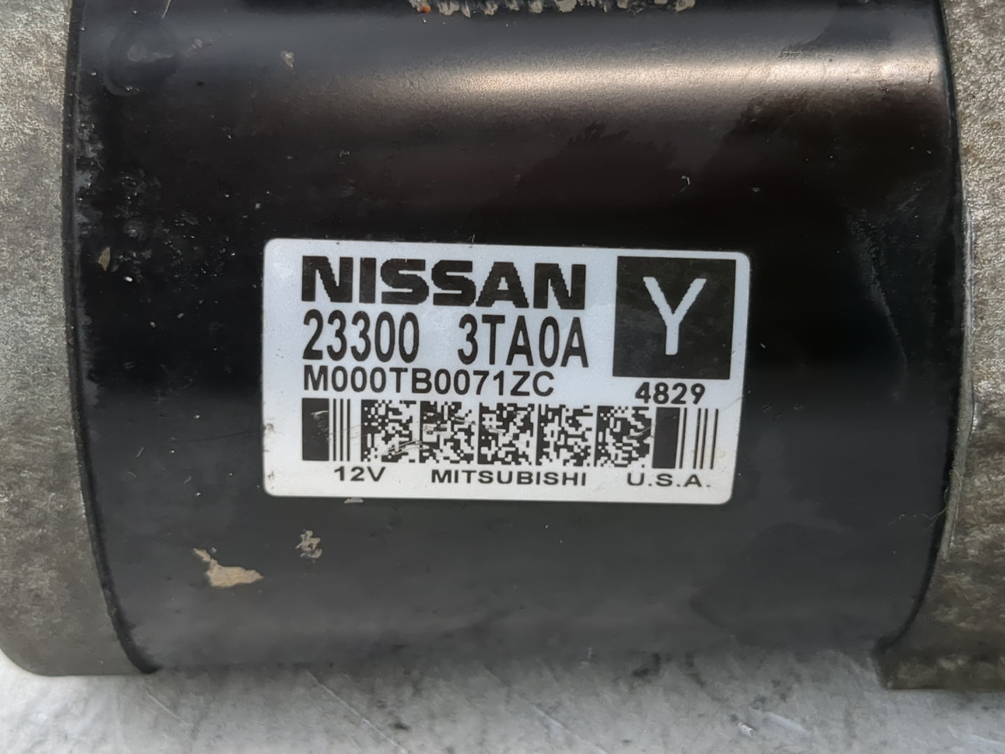 2013-2018 Nissan Altima Car Starter Motor Solenoid OEM P/N:23300 3TA0A Fits Fits 2013 2014 2015 2016 2017 2018 OEM Used Auto