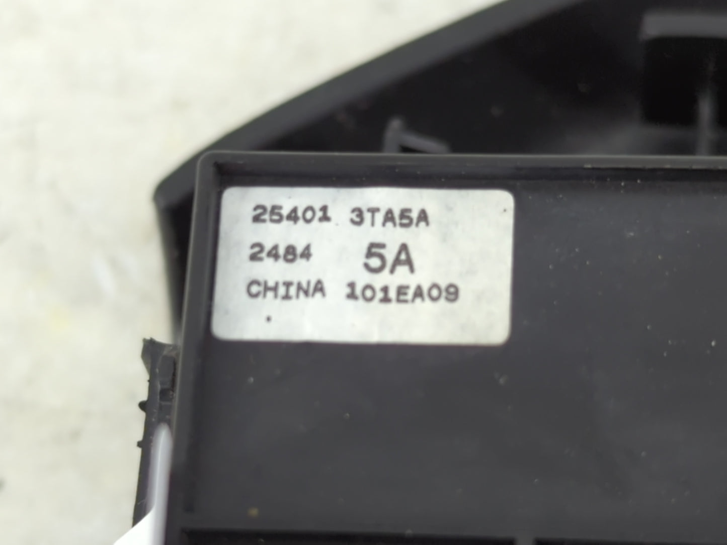2013-2018 Nissan Altima Master Power Window Switch Replacement Driver Side Left P/N:25401 3TA5A Fits OEM Used Auto Parts - O