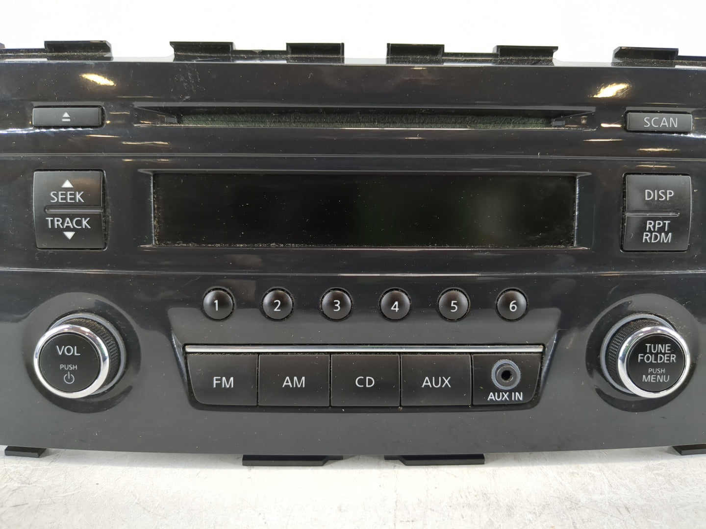 2013-2015 Nissan Altima Radio AM FM Cd Player Receiver Replacement P/N:28185 3TB0G Fits Fits 2013 2014 2015 OEM Used Auto Pa