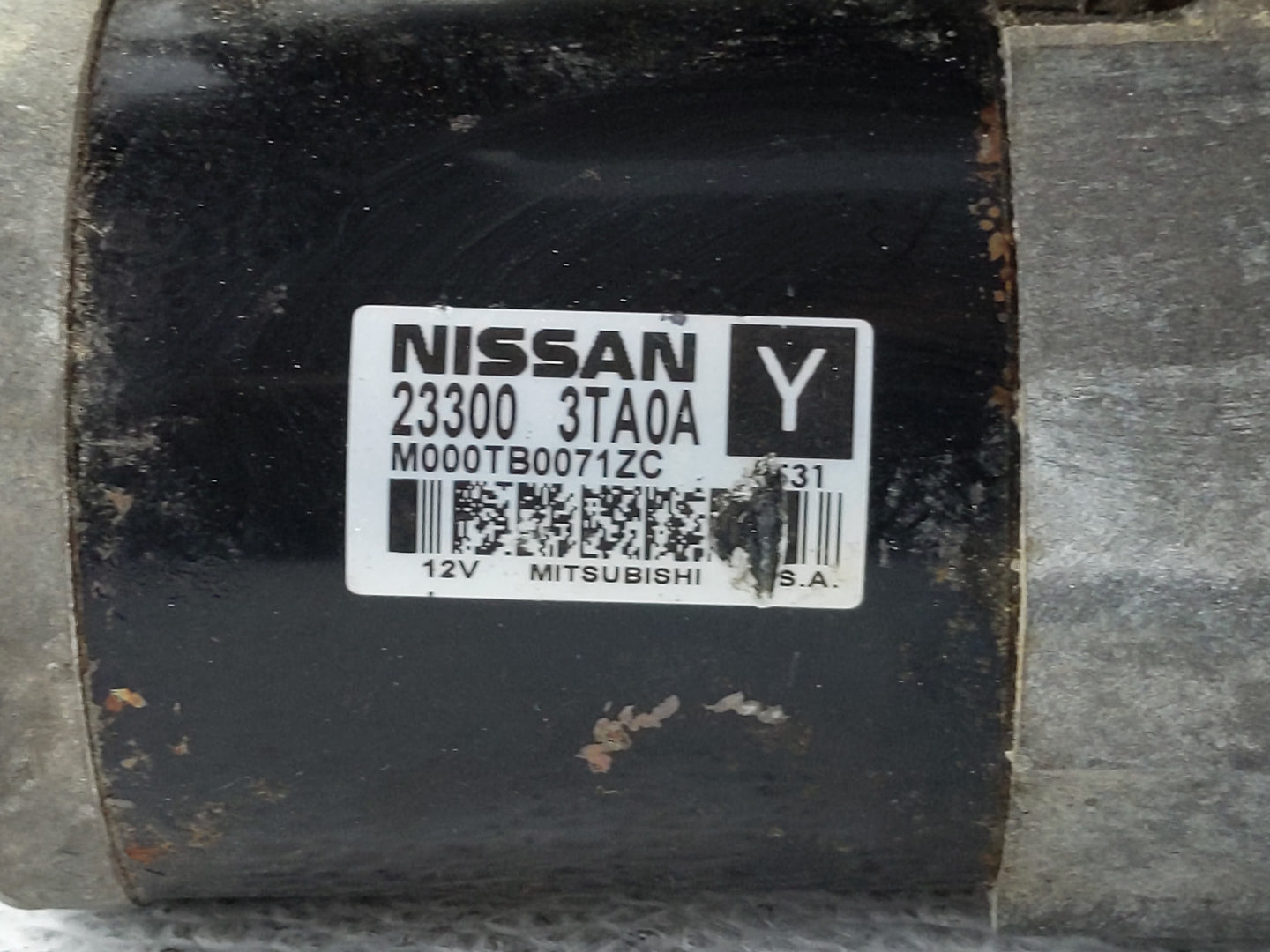 2013-2018 Nissan Altima Car Starter Motor Solenoid OEM P/N:23300 3TA0A Fits Fits 2013 2014 2015 2016 2017 2018 OEM Used Auto