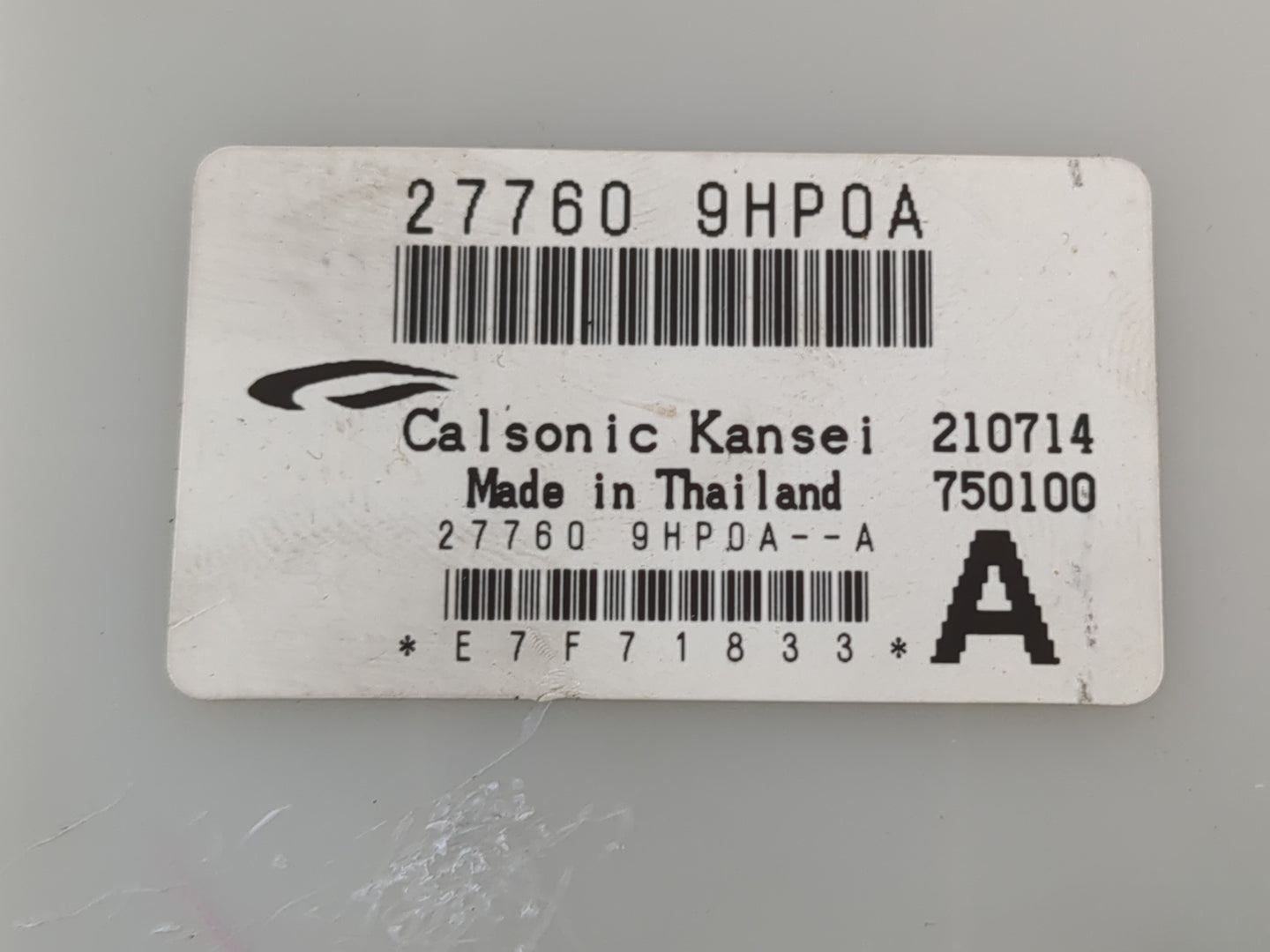 2015 Nissan Altima Radio AM FM Cd Player Receiver Replacement P/N:27760 9HP0A Fits OEM Used Auto Parts - Oemusedautoparts1.c