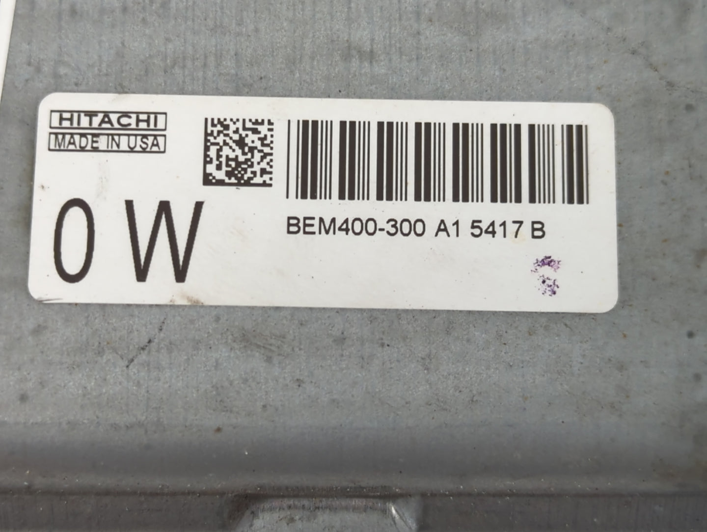 2015 Nissan Altima PCM Engine Control Computer ECU ECM PCU OEM P/N:BEM400-300 A1 Fits Fits 2013 2014 OEM Used Auto Parts - O