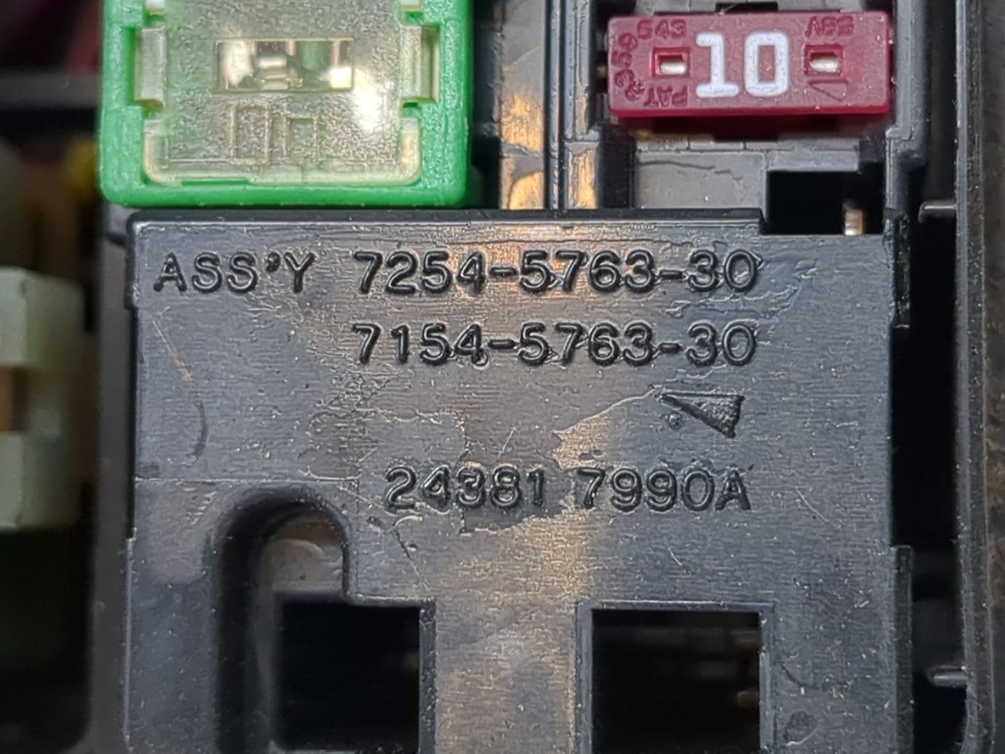 2015 Nissan Altima Fusebox Fuse Box Panel Relay Module P/N:24381 7990A 7254-5763-30 Fits OEM Used Auto Parts - Oemusedautopa