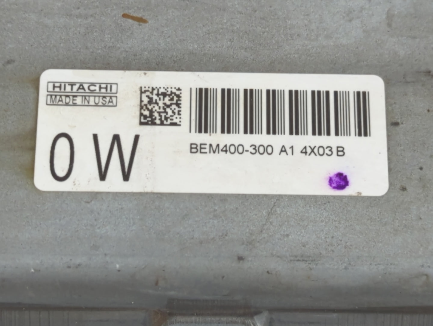 2015 Nissan Altima PCM Engine Control Computer ECU ECM PCU OEM P/N:BEM400-300 A1 Fits Fits 2013 2014 OEM Used Auto Parts - O
