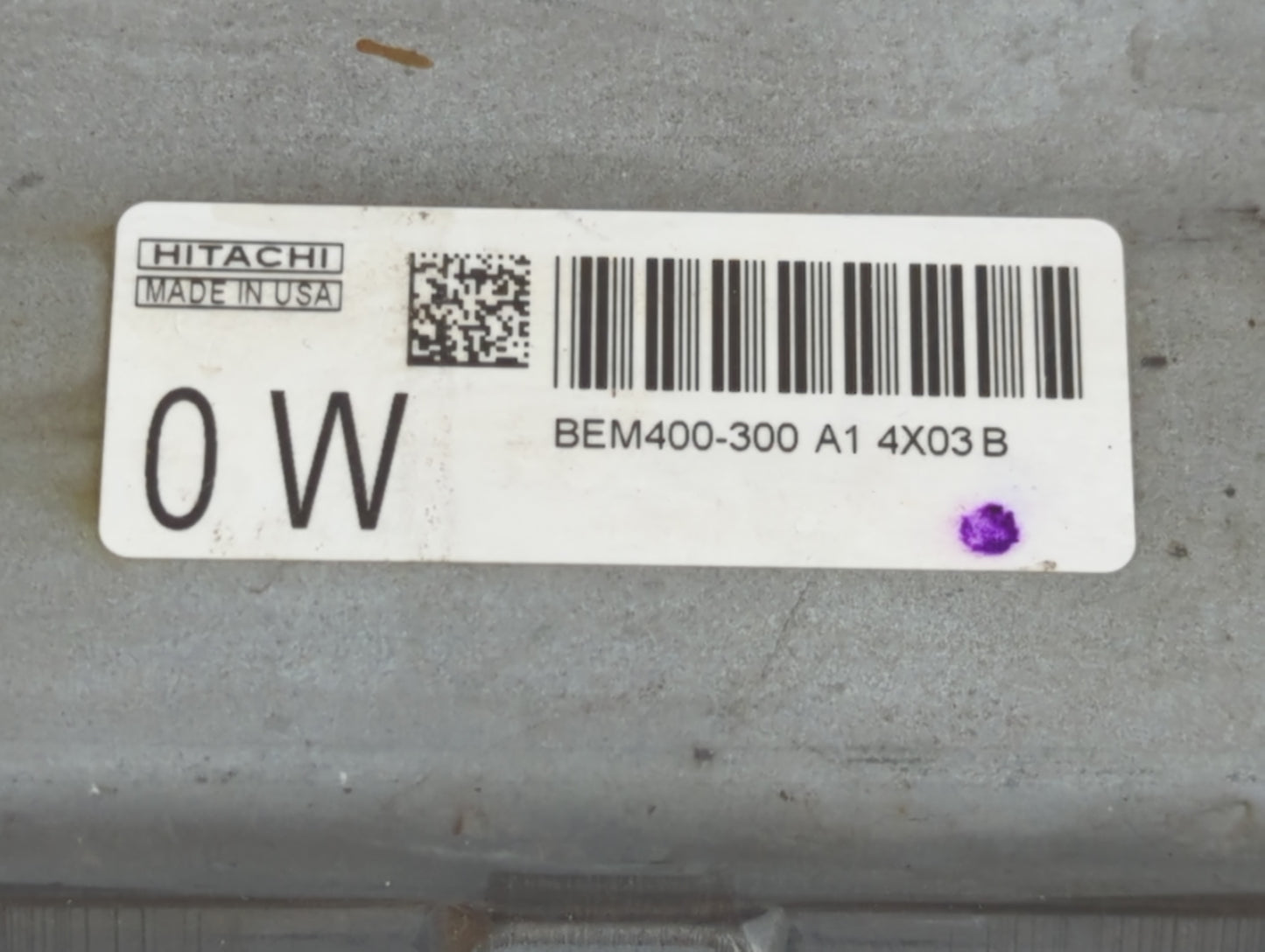 2015 Nissan Altima PCM Engine Control Computer ECU ECM PCU OEM P/N:BEM400-300 A1 Fits Fits 2013 2014 OEM Used Auto Parts - O