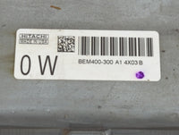 2015 Nissan Altima PCM Engine Control Computer ECU ECM PCU OEM P/N:BEM400-300 A1 Fits Fits 2013 2014 OEM Used Auto Parts - O