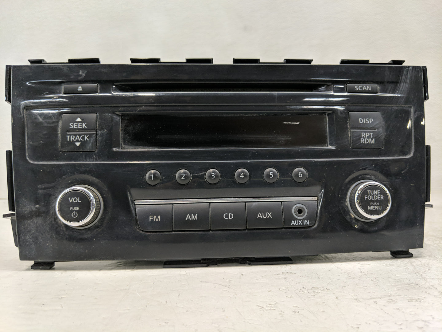 2013-2015 Nissan Altima Radio AM FM Cd Player Receiver Replacement P/N:28185 3TB0C Fits Fits 2013 2014 2015 OEM Used Auto Pa