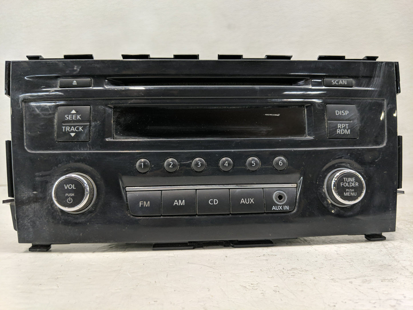 2013-2015 Nissan Altima Radio AM FM Cd Player Receiver Replacement P/N:28185 3TB0C Fits Fits 2013 2014 2015 OEM Used Auto Pa