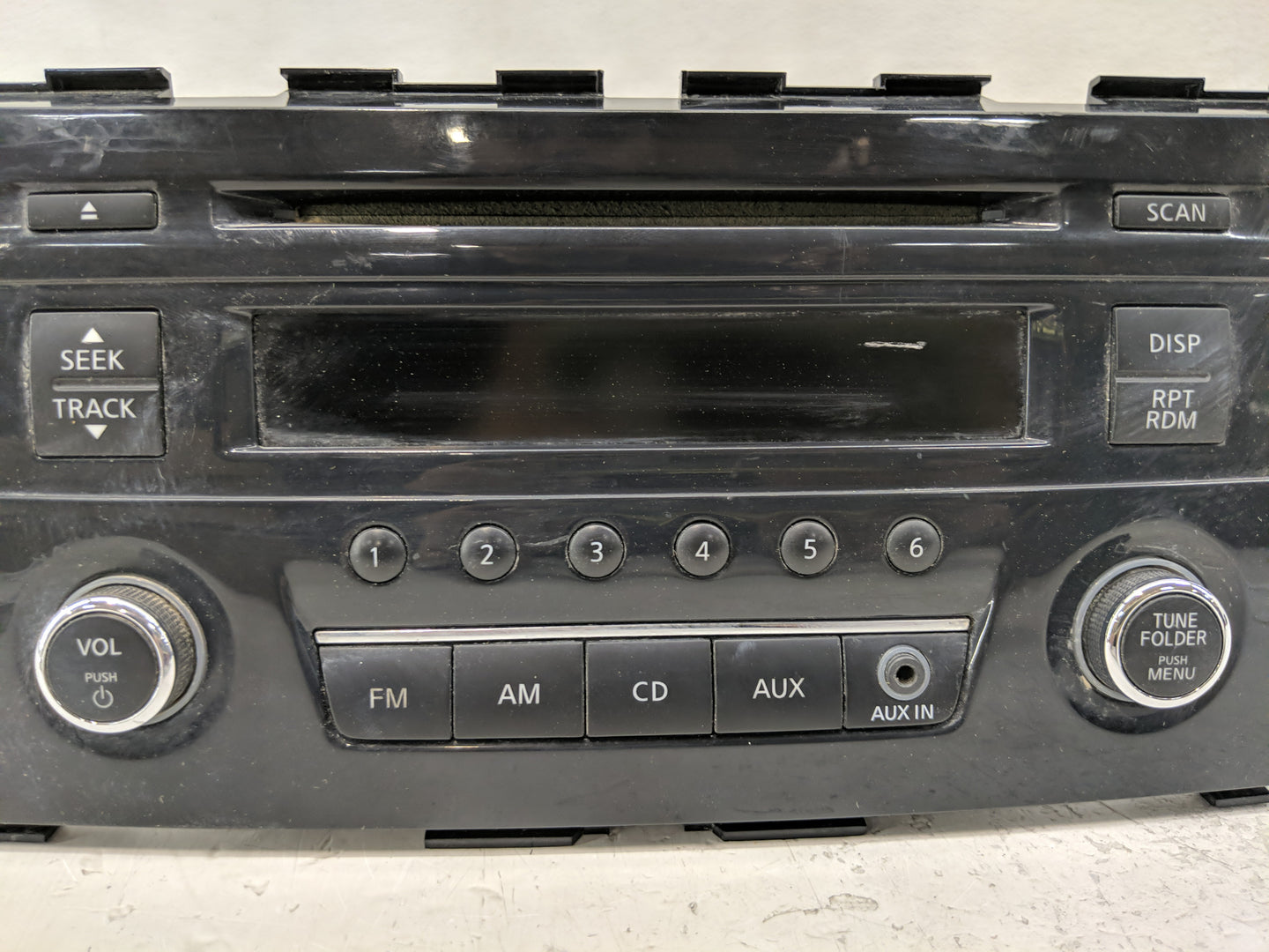 2013-2015 Nissan Altima Radio AM FM Cd Player Receiver Replacement P/N:28185 3TB0C Fits Fits 2013 2014 2015 OEM Used Auto Pa