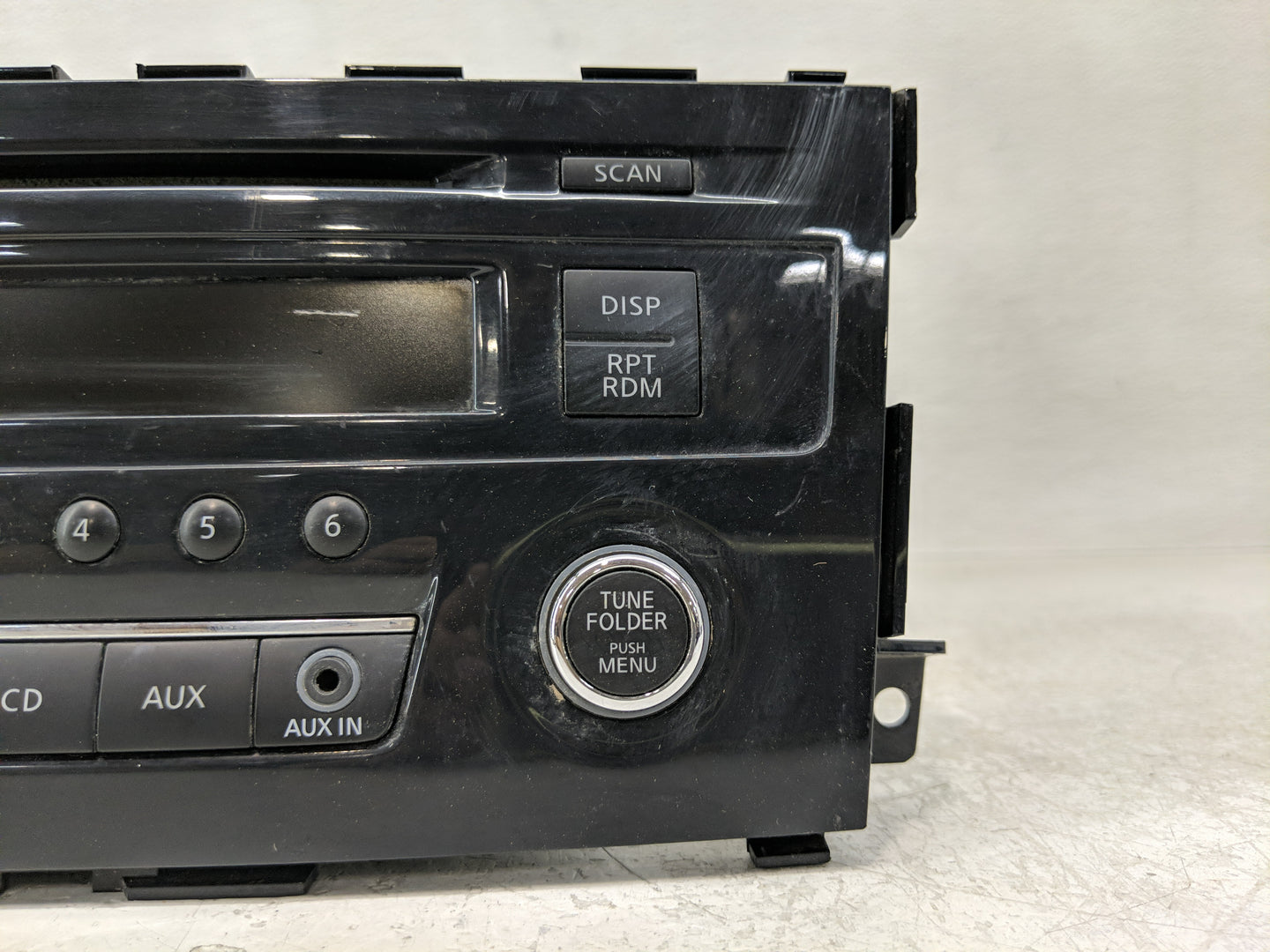 2013-2015 Nissan Altima Radio AM FM Cd Player Receiver Replacement P/N:28185 3TB0C Fits Fits 2013 2014 2015 OEM Used Auto Pa