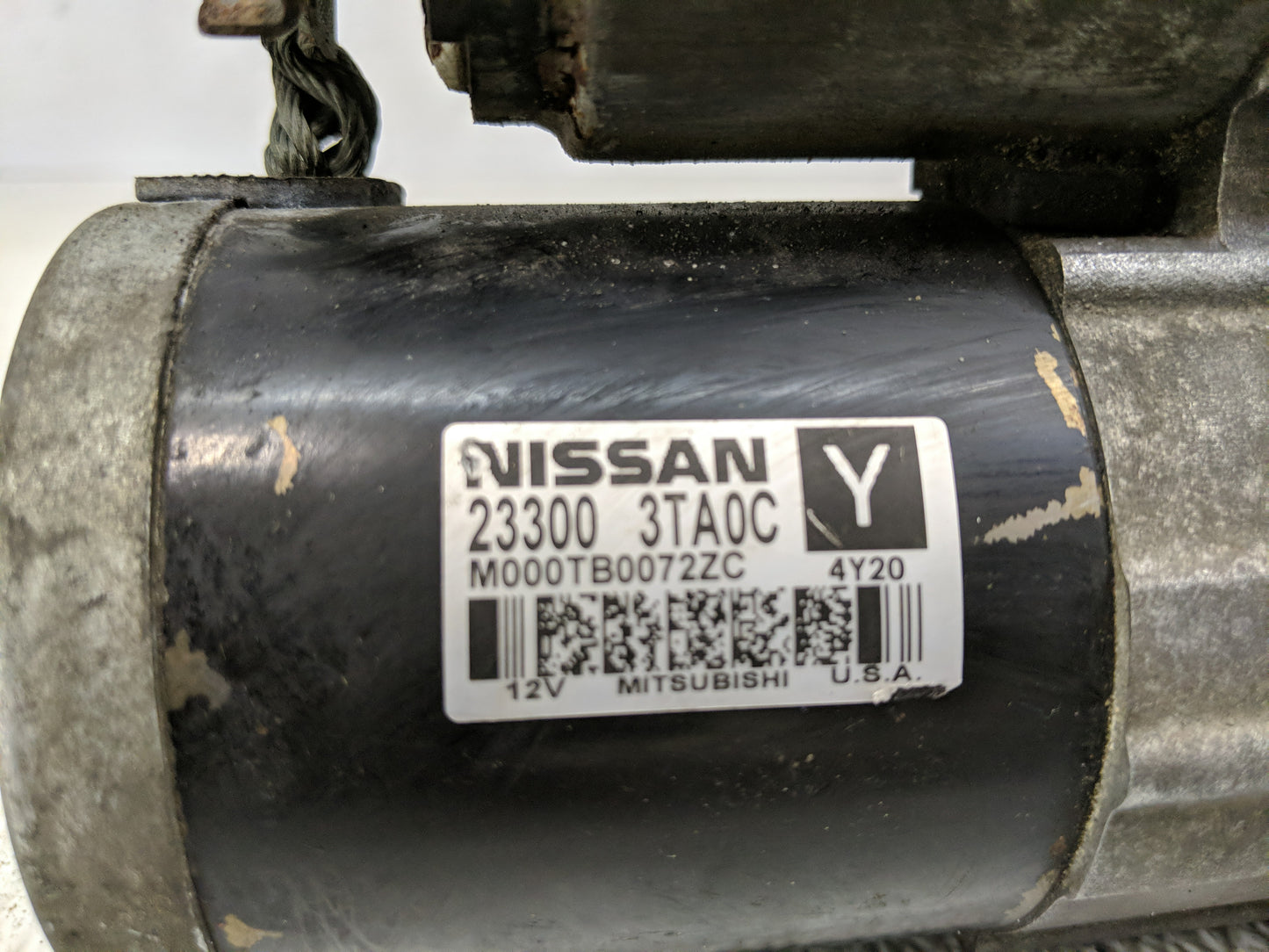 2013-2018 Nissan Altima Car Starter Motor Solenoid OEM P/N:23300 3TA0C 23300 3TA0A Fits Fits 2013 2014 2015 2016 2017 2018 O