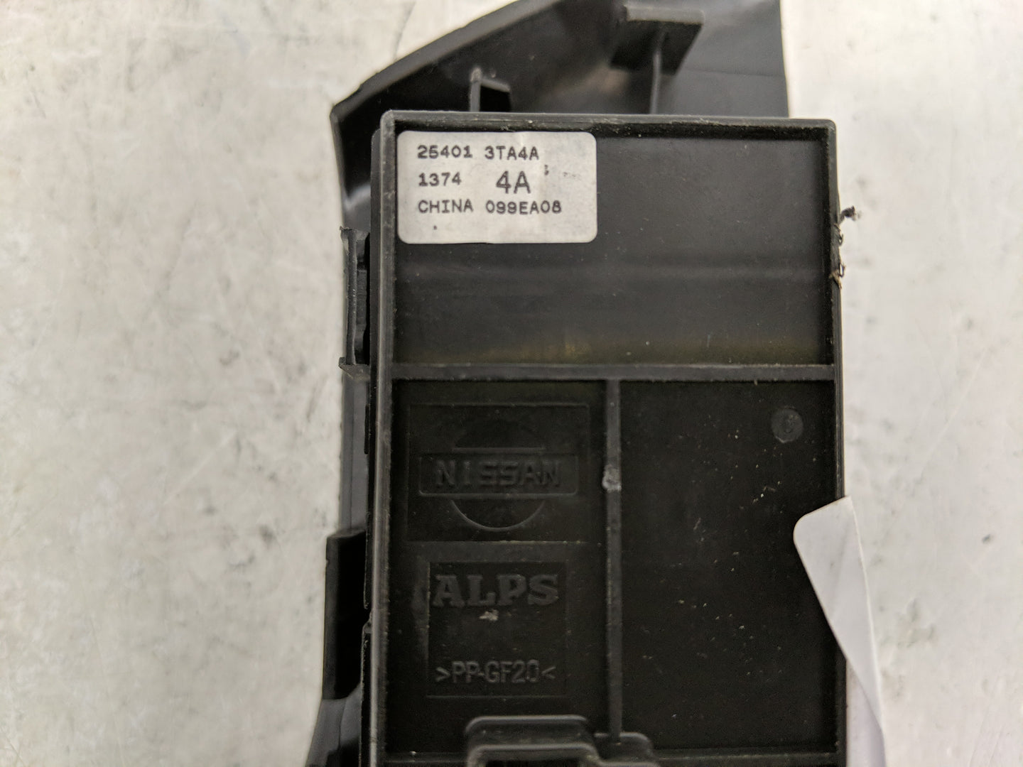 2013-2018 Nissan Altima Master Power Window Switch Replacement Driver Side Left Fits Fits 2013 2014 2015 2016 2017 2018 OEM 