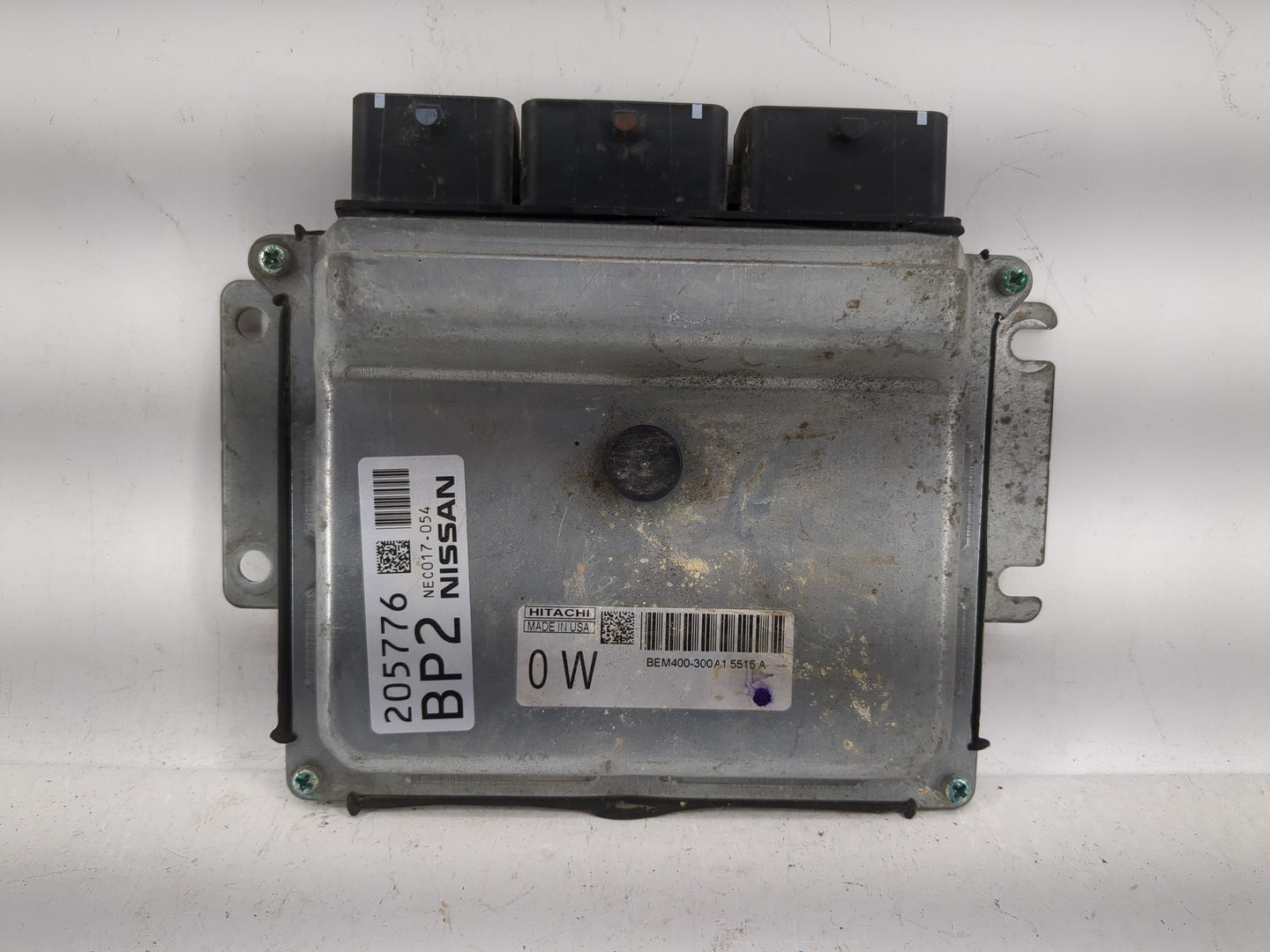 2015 Nissan Altima PCM Engine Control Computer ECU ECM PCU OEM P/N:NEC017-054 Fits Fits 2013 2014 OEM Used Auto Parts - Oemu