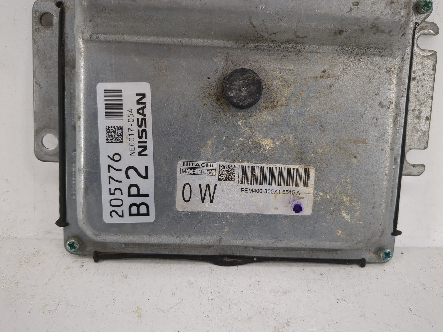 2015 Nissan Altima PCM Engine Control Computer ECU ECM PCU OEM P/N:NEC017-054 Fits Fits 2013 2014 OEM Used Auto Parts - Oemu