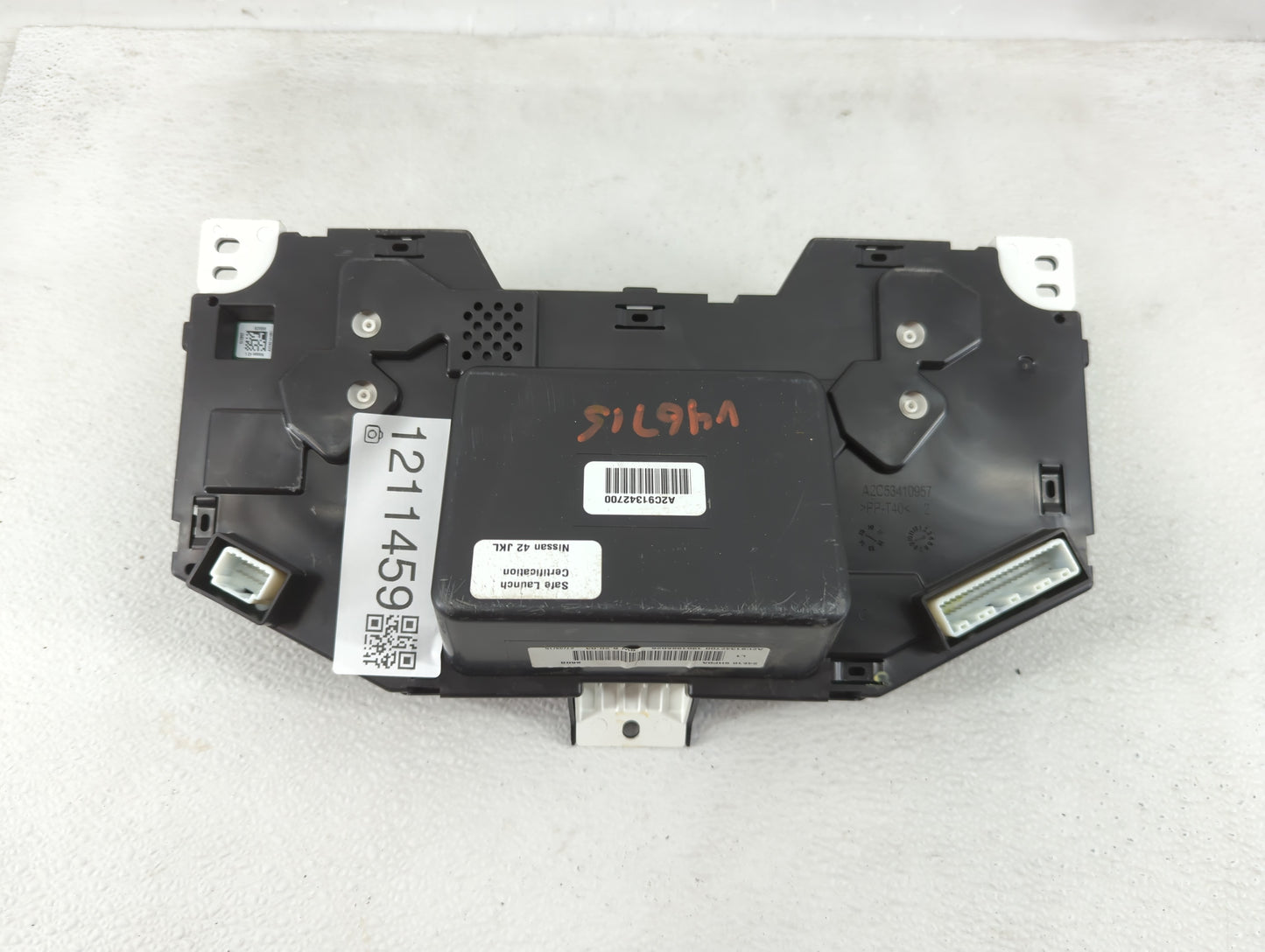 2015 Nissan Altima Instrument Cluster Speedometer Gauges P/N:24810 9HP0A Fits OEM Used Auto Parts - Oemusedautoparts1.com