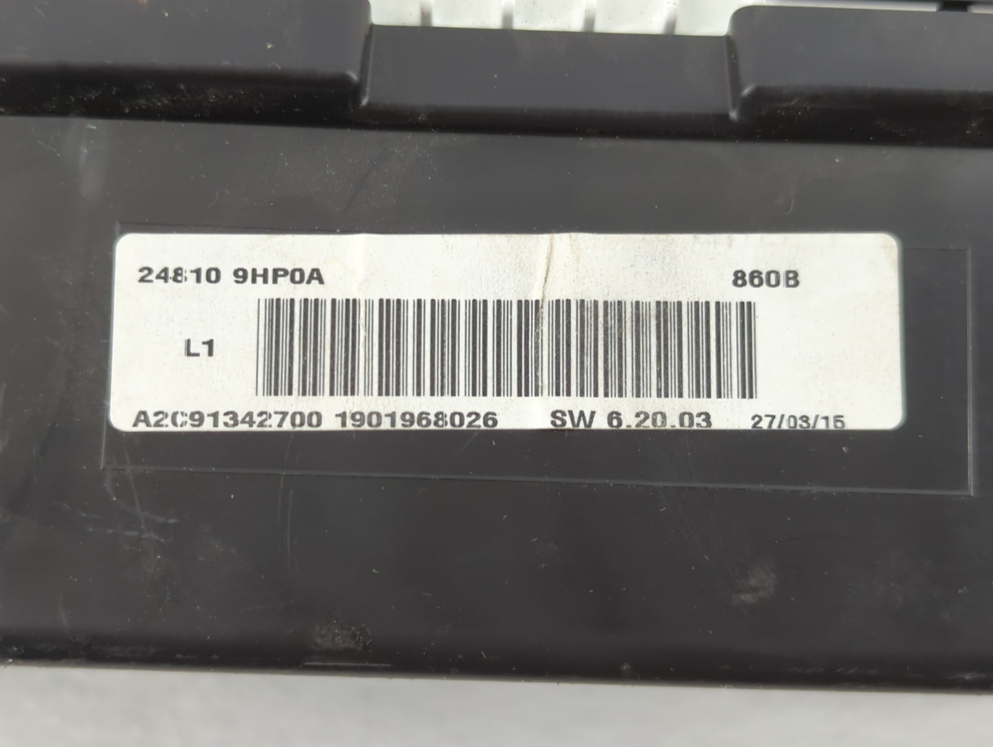 2015 Nissan Altima Instrument Cluster Speedometer Gauges P/N:24810 9HP0A Fits OEM Used Auto Parts - Oemusedautoparts1.com