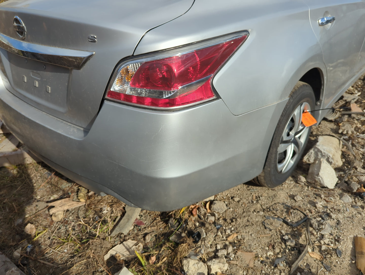 2013-2015 Nissan Altima Rear Bumper Assembly Oem 1225414 - Oemusedautoparts1.com