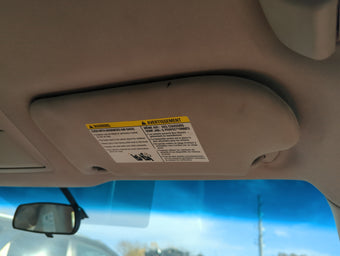 compare product 2013-2018 Nissan Altima Sun Visor Shade Replacement Passenger Right Mirror Fits Fits 2013 2014 2015 2016 2017 2018 OEM Used Auto Parts