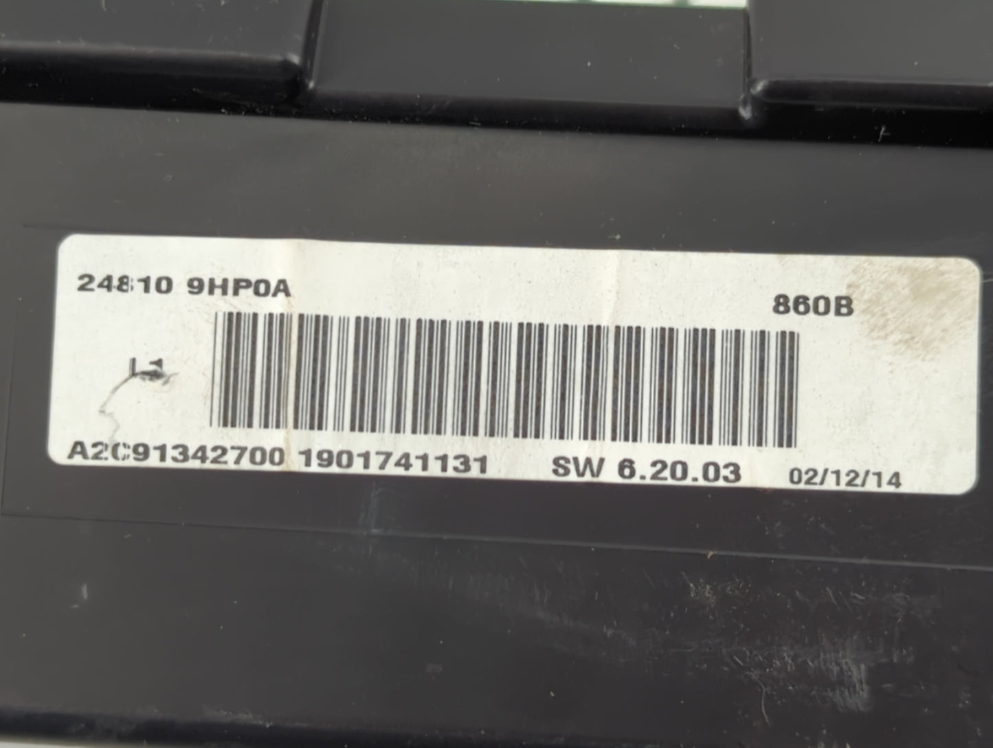 2015 Nissan Altima Instrument Cluster Speedometer Gauges P/N:24810 9HP0A Fits OEM Used Auto Parts - Oemusedautoparts1.com