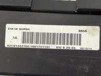 2015 Nissan Altima Instrument Cluster Speedometer Gauges P/N:24810 9HP0A Fits OEM Used Auto Parts - Oemusedautoparts1.com