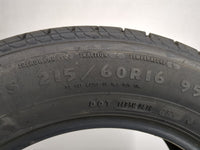 Used Tire 215/60R16 DOUGLAS TOURING A/S 95V - Tread Depth 8/32 - Oemusedautoparts1.com