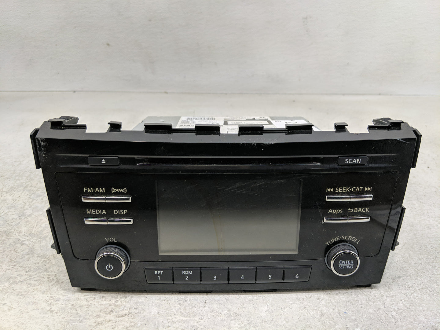 2013-2015 Nissan Altima Radio AM FM Cd Player Receiver Replacement P/N:28185 3TA1B Fits Fits 2013 2014 2015 OEM Used Auto Pa