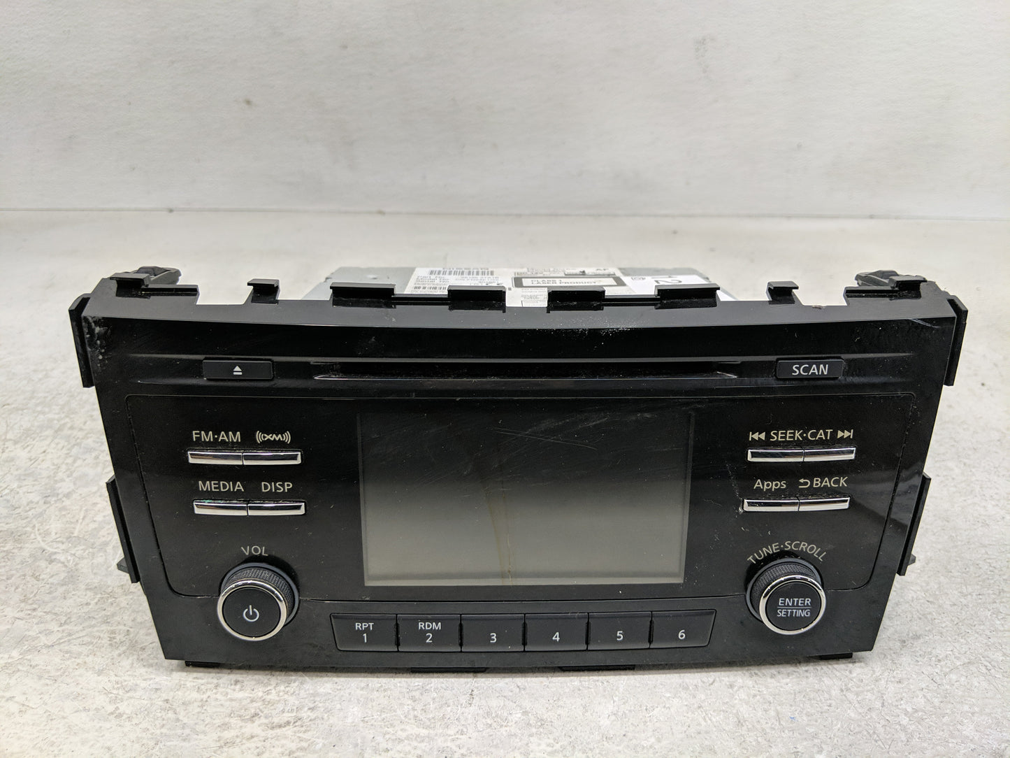 2013-2015 Nissan Altima Radio AM FM Cd Player Receiver Replacement P/N:28185 3TA1B Fits Fits 2013 2014 2015 OEM Used Auto Pa