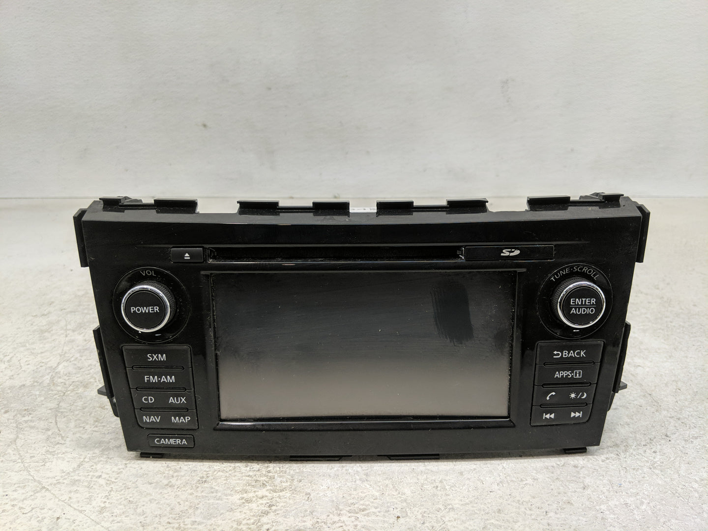 2015 Nissan Altima Radio AM FM Cd Player Receiver Replacement P/N:7 612 051 260 259159HP0A, 259159HP0B Fits OEM Used Auto Pa